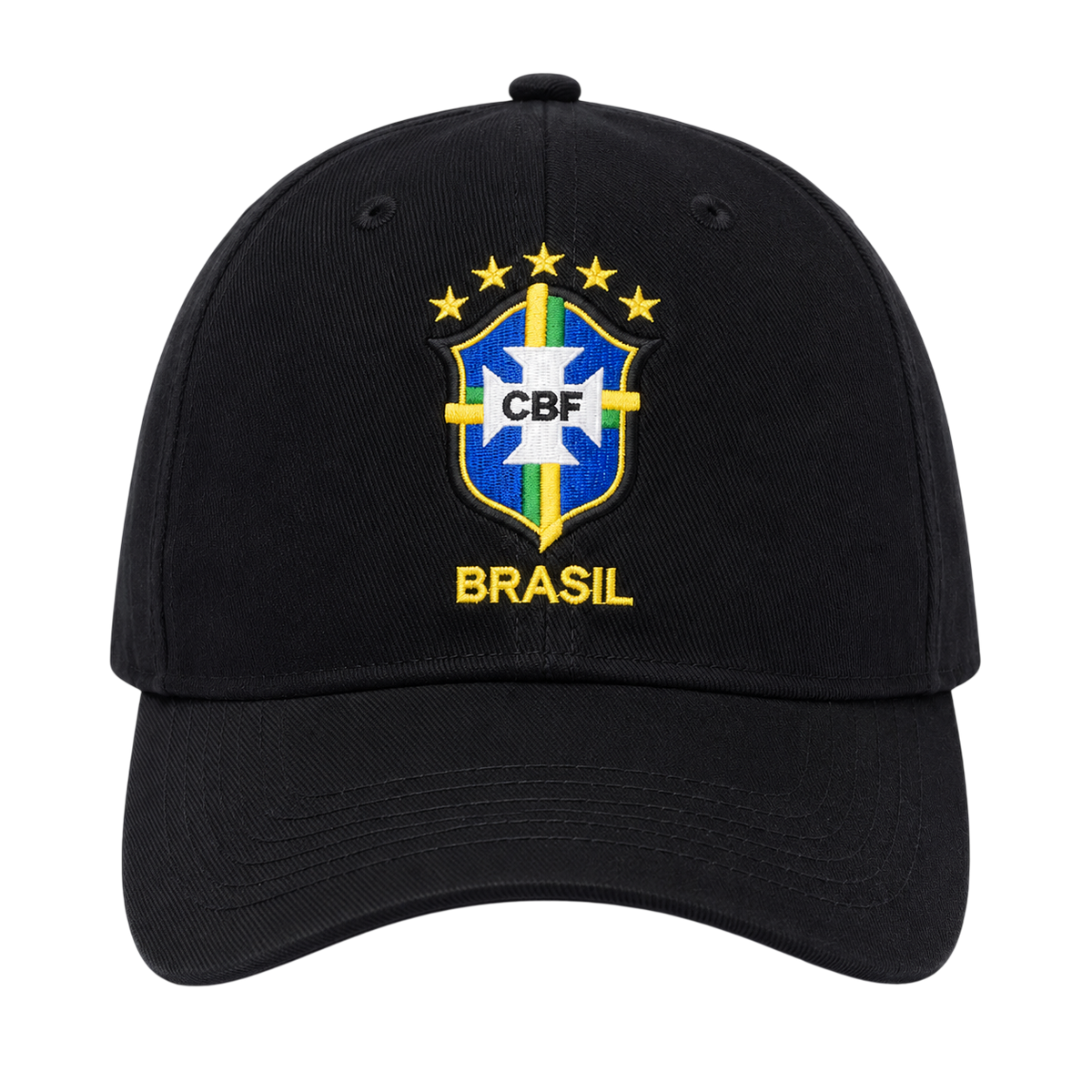 Boné Brasil Copa do Mundo Aba Curva Unissex Ajustável