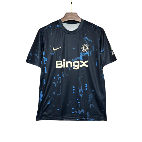 Camisa Chelsea Pré Jogo 24/25 - Torcedor Masculina Lançamento