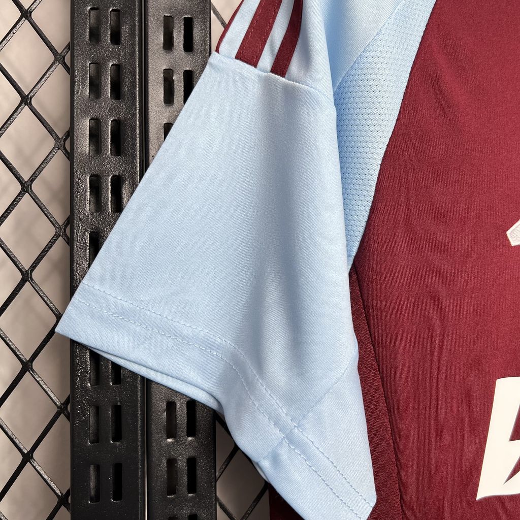 Camisa Aston Villa Home 24/25 - Torcedor Masculina Lançamento