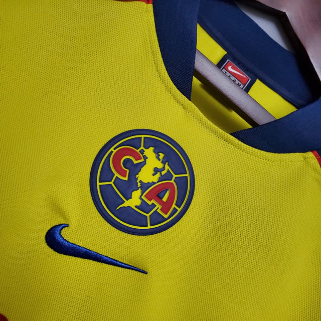 Camisa América-MEX Retrô 2001-2002 Amarela