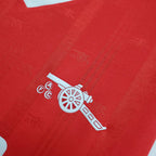 Camisa Arsenal Retrô 1988/1989 Vermelha