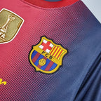 Camisa Retrô Barcelona 2012/13 Masculino Azul Grená