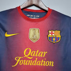 Camisa Retrô Barcelona 2012/13 Masculino Azul Grená