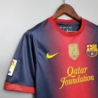 Camisa Retrô Barcelona 2012/13 Masculino Azul Grená