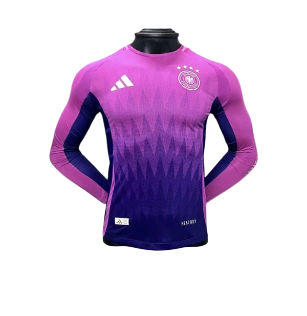 Camisa Alemanha Away Manga Comprida 24/25 - Versão Jogador