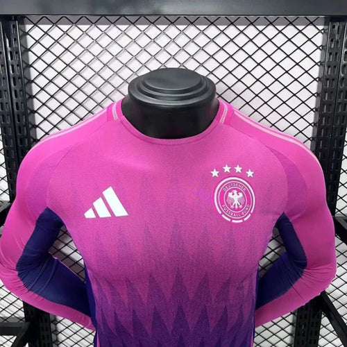 Camisa Alemanha Away Manga Comprida 24/25 - Versão Jogador