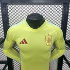Camisa Espanha Away Manga Comprida 24/25 - Versão Jogador