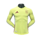 Camisa Espanha Away Manga Comprida 24/25 - Versão Jogador