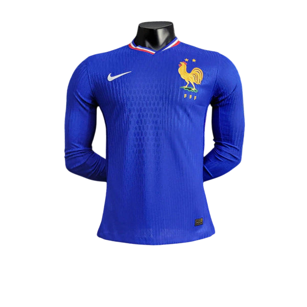 Camisa França Home Manga Comprida 24/25 - Versão Jogador