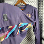 Camisa Inglaterra Away Manga Comprida 24/25 - Torcedor Masculina