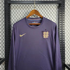 Camisa Inglaterra Away Manga Comprida 24/25 - Torcedor Masculina