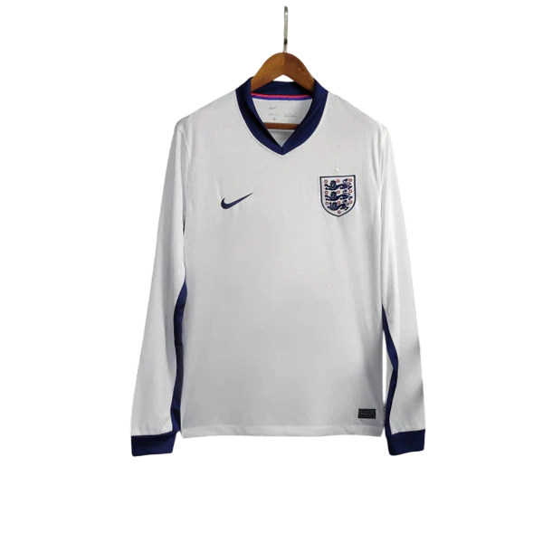 Camisa Inglaterra Home Manga Comprida 24/25 - Torcedor Masculina