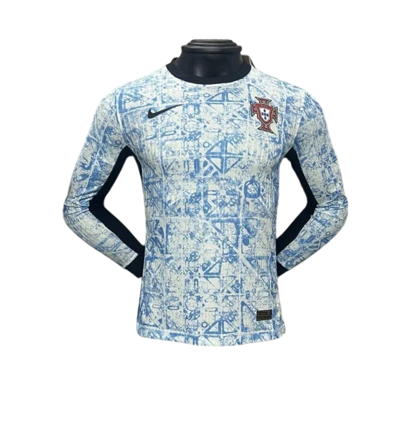 Camisa Portugal Away Manga Comprida 24/25 - Versão Jogador