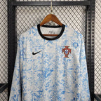 Camisa Portugal Away Manga Comprida 24/25 - Versão Torcedor Masculina