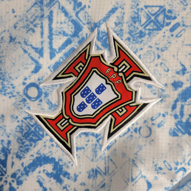 Camisa Portugal Away Manga Comprida 24/25 - Versão Torcedor Masculina