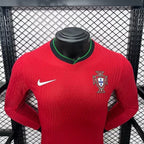 Camisa Portugal Home Manga Comprida 24/25 - Versão Jogador
