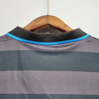 Camisa Retrô Inter de Milão II Away 1997/98 Masculina Preto e Cinza