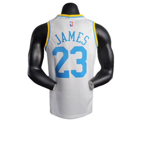 Camiseta Regata Los Angeles Lakers Branca - Masculina