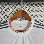 Camisa Retrô Real Madrid Manga Longa I Home 2013/14 Masculino Branco