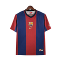 Camisa Retrô Barcelona Home 1998/99 Masculino - Azul e Grená