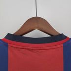 Camisa Retrô Barcelona Home 1998/99 Masculino - Azul e Grená