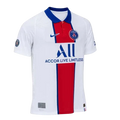Camisa Retrô Paris Saint Germain Away 20/21 Torcedor Masculina - Branco