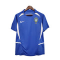 Camisa Retrô 2002 Seleção Brasileira II Masculina - Azul