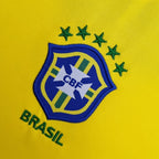Camisa Retrô 2004 Seleção Brasileira I Masculina - Amarela