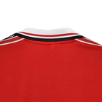 Camisa Manchester United Retrô Manga Longa 1998/99 Vermelha