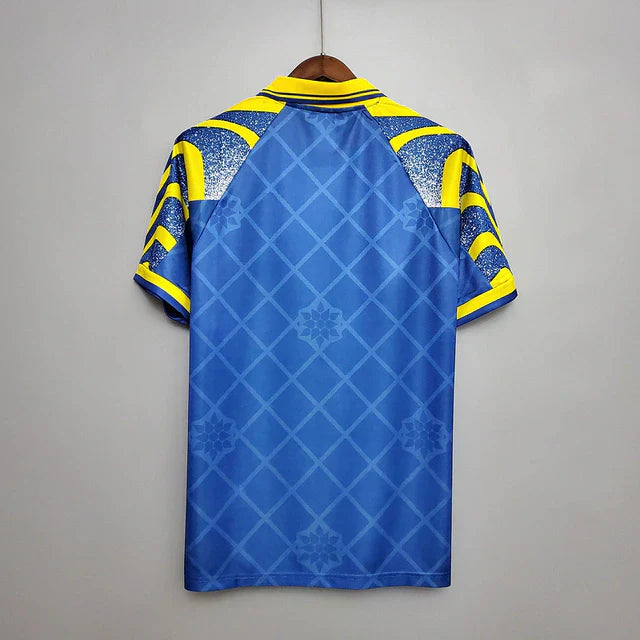 Camisa Retrô Parma 1995/97 Masculino Azul e Amarelo