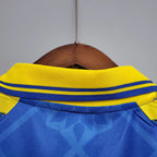 Camisa Retrô Parma 1995/97 Masculino Azul e Amarelo
