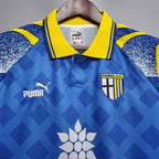 Camisa Retrô Parma 1995/97 Masculino Azul e Amarelo