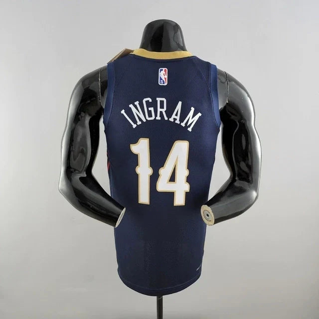 Camisa NBA New Orleans Pelicans - (Ingram) - Azul