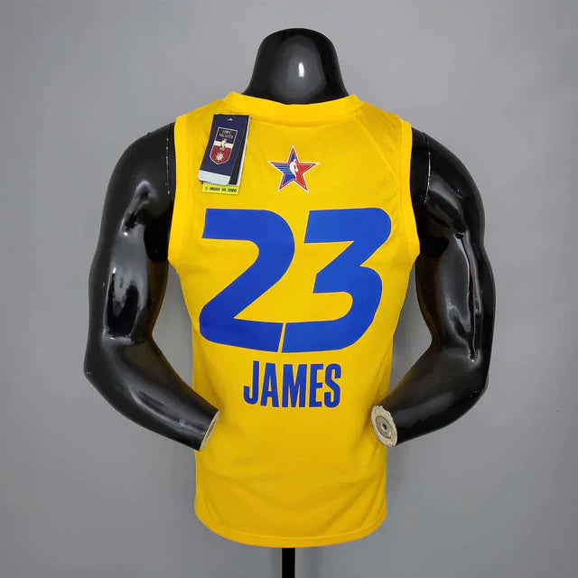 Camisa Regata All Star NBA 2021 Amarela - Masculina