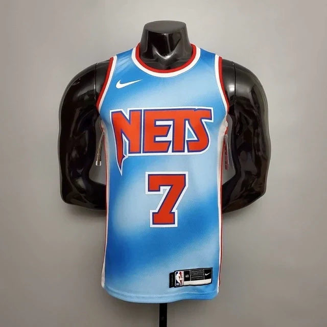 Camisa Regata Brooklyn Nets Branca - Masculina