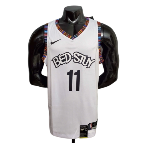 Camisa Regata Brooklyn Nets Branca City Edition - Masculina