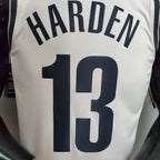 Camisa Regata Brooklyn Nets Branca e Preta - Masculina