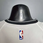 Camisa Regata Brooklyn Nets Branca e Preta - Masculina