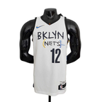 Camisa Regata Brooklyn Nets Branca - Masculina