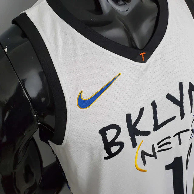 Camisa Regata Brooklyn Nets Branca - Masculina
