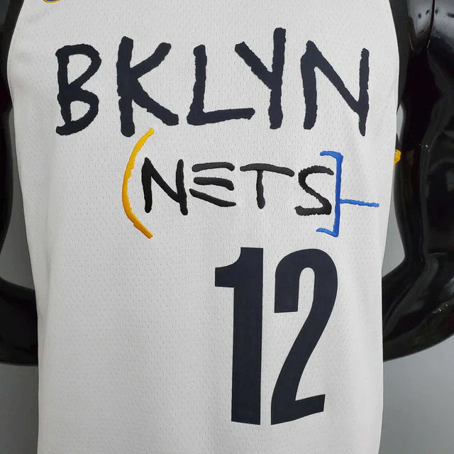 Camisa Regata Brooklyn Nets Branca - Masculina