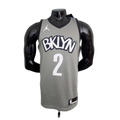 Camisa Regata Brooklyn Nets Branca e Preta - Masculina