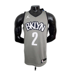 Camisa Regata Brooklyn Nets Branca e Preta - Masculina