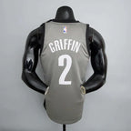 Camisa Regata Brooklyn Nets Branca e Preta - Masculina