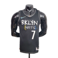 Camisa Regata Brooklyn Nets Preta City Edition - Masculina
