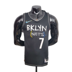 Camisa Regata Brooklyn Nets Preta City Edition - Masculina