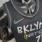 Camisa Regata Brooklyn Nets Preta City Edition - Masculina