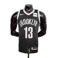 Camisa Regata Brooklyn Nets Preta e Branca - Masculina