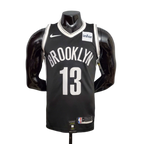 Camisa Regata Brooklyn Nets Preta e Branca - Masculina