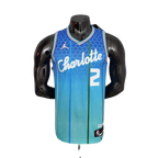 Camisa Regata Charlotte Hornets Azul Clara - Masculina